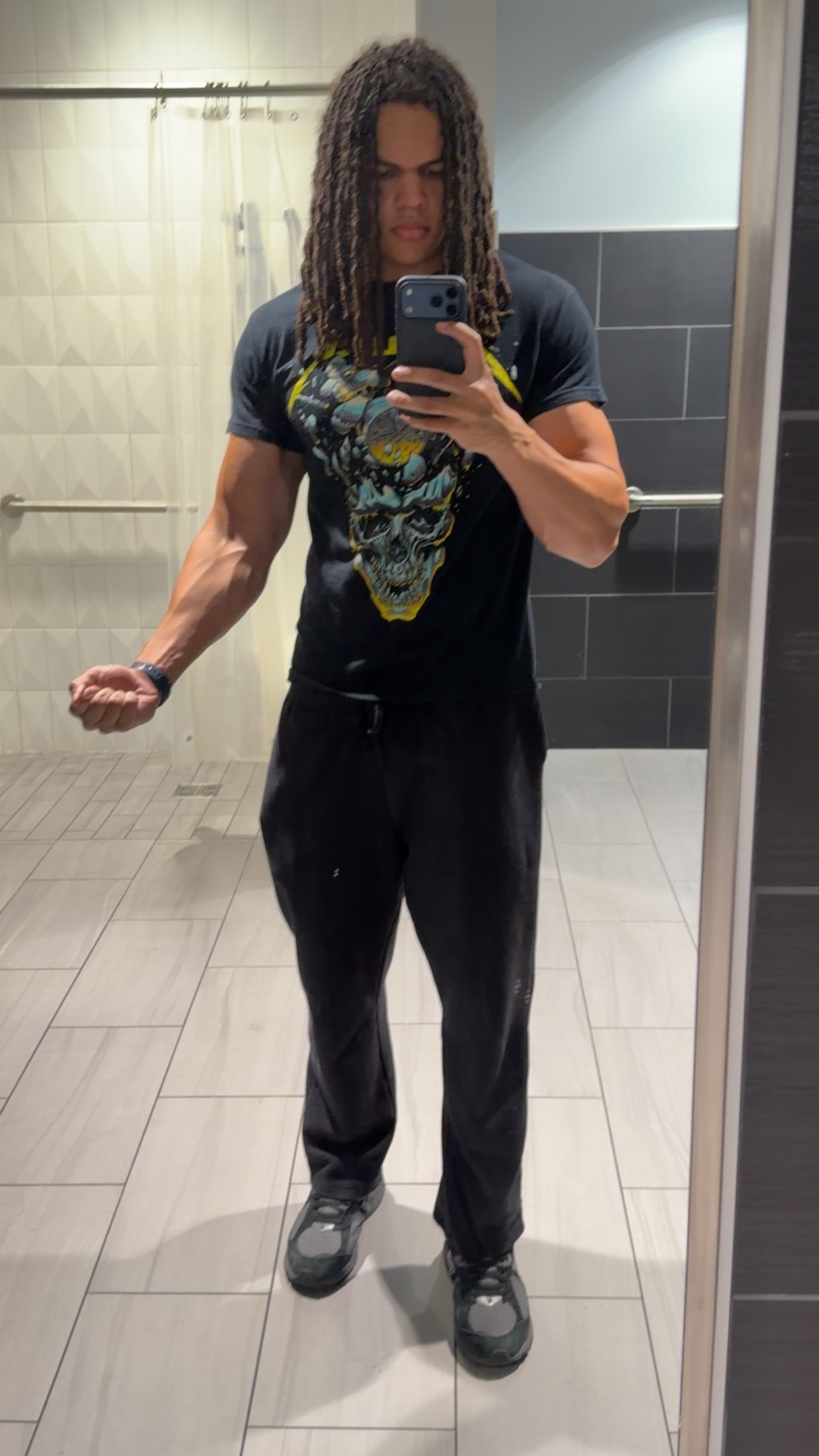 founder training in the gym